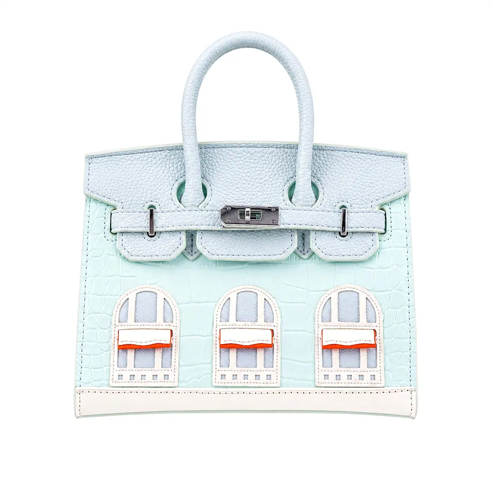 Kiara (M) - Mint Green Premium cowhide leather sling Bag for women| spacious everyday handbag| durable & stylish ladies shoulder bag| Multi-purpose bag for work, travel, sopping - Image 5