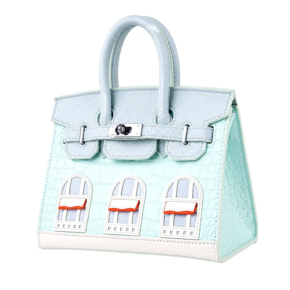 Kiara (M) - Mint Green Premium cowhide leather sling Bag for women| spacious everyday handbag| durable & stylish ladies shoulder bag| Multi-purpose bag for work, travel, sopping - Image 6