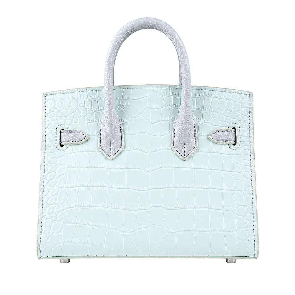 Kiara (M) - Mint Green Premium cowhide leather sling Bag for women| spacious everyday handbag| durable & stylish ladies shoulder bag| Multi-purpose bag for work, travel, sopping - Image 9