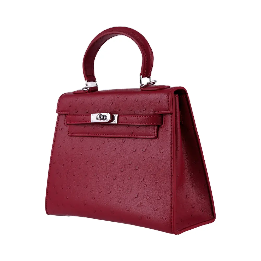 Meilin (M) - Wine Red Premium cowhide leather crossbody Bag for women| everyday handbag| durable & stylish ladies shoulder bags| Multi-purpose bags for work, travel, sopping - Image 5