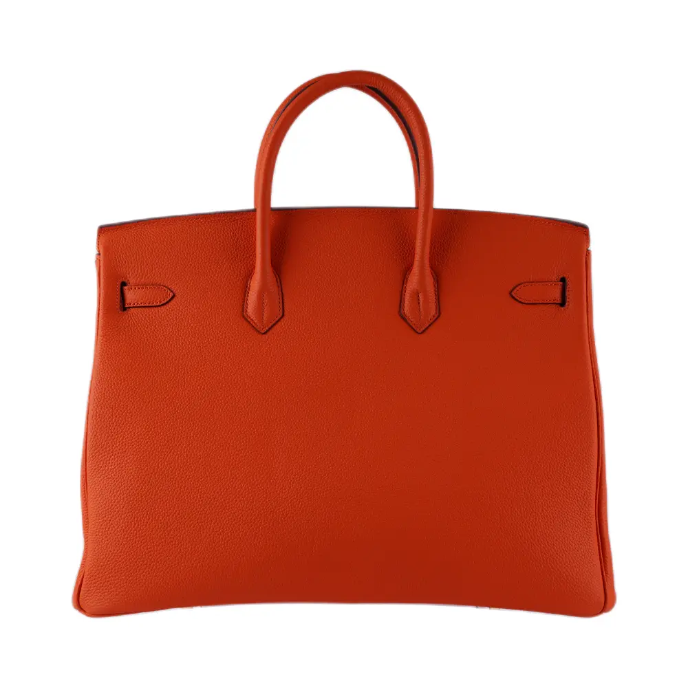 Tammara's Orange Premiun cowhide leather satchel Bag for women|Spacious everyday handbag| durable & stylish tote bags| Multi-purpose bags for work, travel, sopping - Image 6