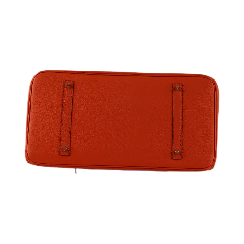 Tammara's Orange Premiun cowhide leather satchel Bag for women|Spacious everyday handbag| durable & stylish tote bags| Multi-purpose bags for work, travel, sopping - Image 7