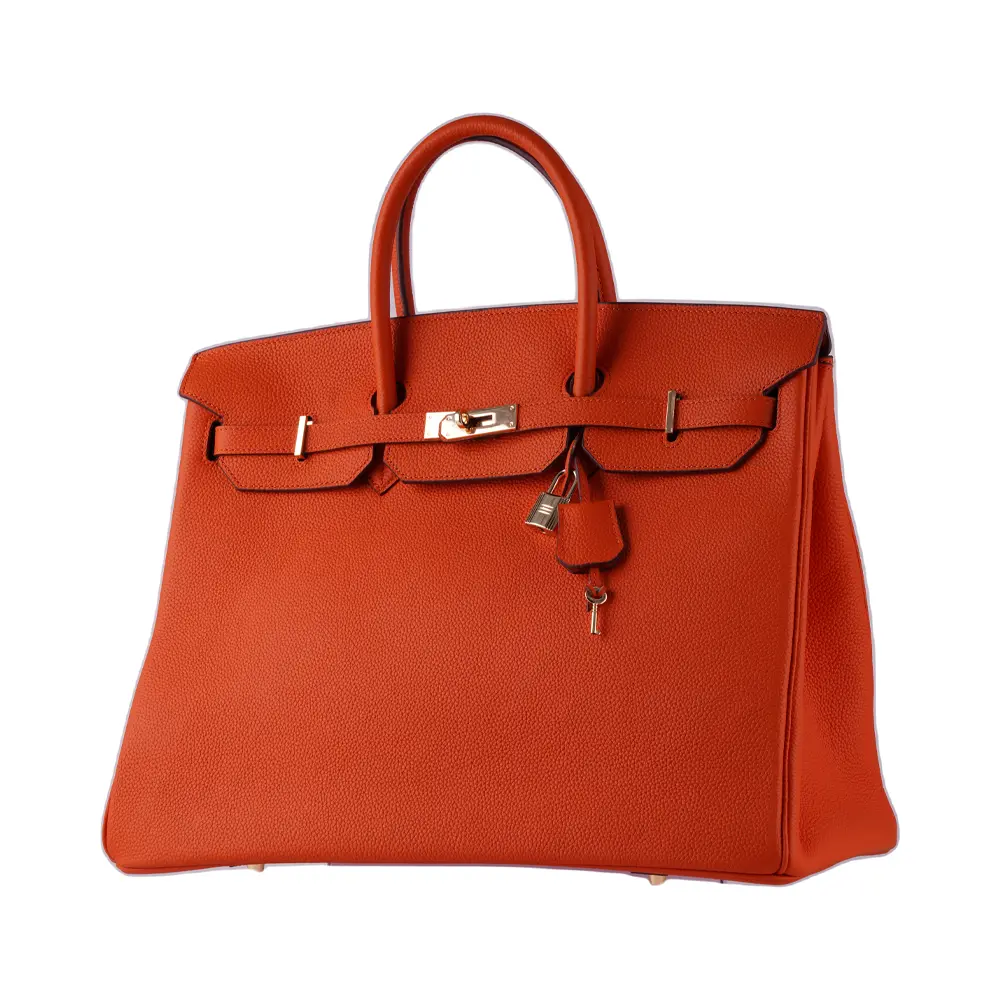 Tammara's Orange Premiun cowhide leather satchel Bag for women|Spacious everyday handbag| durable & stylish tote bags| Multi-purpose bags for work, travel, sopping - Image 8