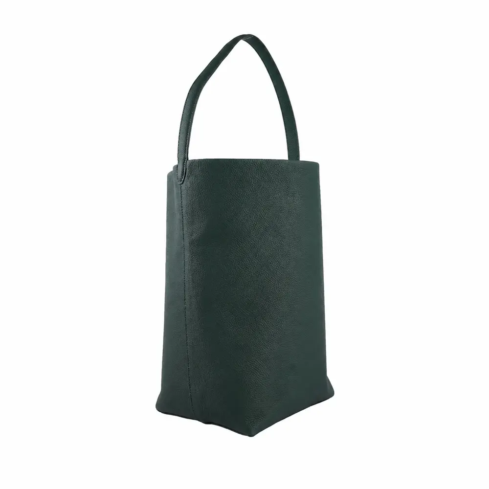 Naira - Forest Green Premium cowhide leather Tote Bag for women|Spacious everyday handbag| durable & stylish ladies shoulder bags| Multi-purpose bags for work, travel, sopping. - Image 6