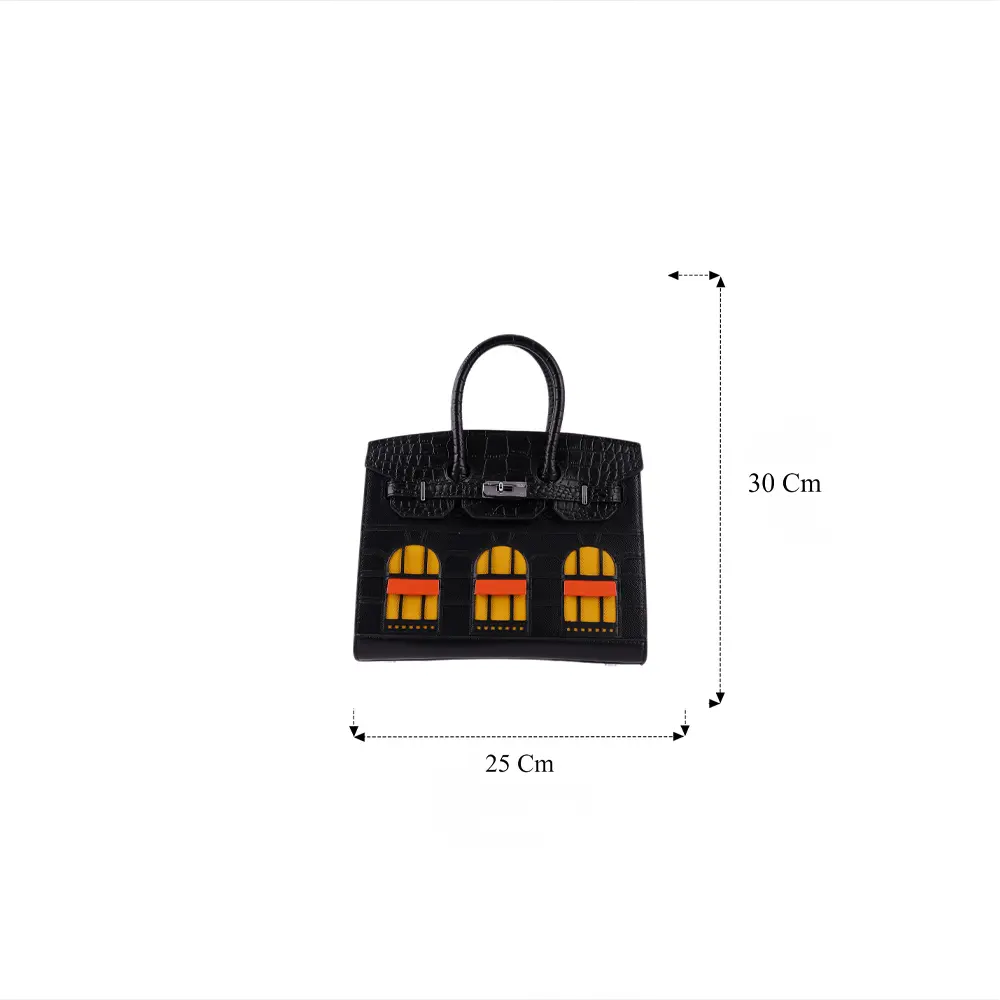 Kiara (M) - Black Premium cowhide leather sling Bag for women| spacious everyday handbag| durable & stylish ladies shoulder bag| Multi-purpose bag for work, travel, sopping - Image 3
