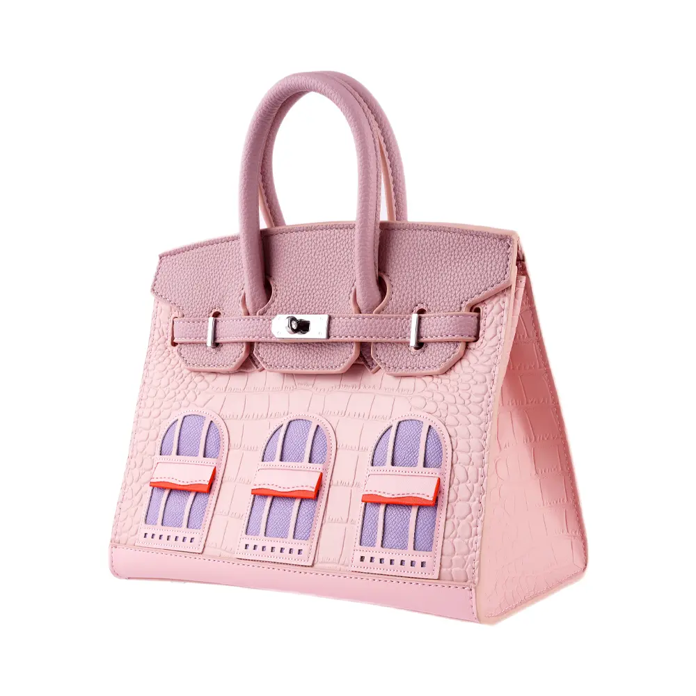 Kiara (M) - Pink Premium cowhide leather sling Bag for women| spacious everyday handbag| durable & stylish ladies shoulder bag| Multi-purpose bag for work, travel, sopping - Image 6