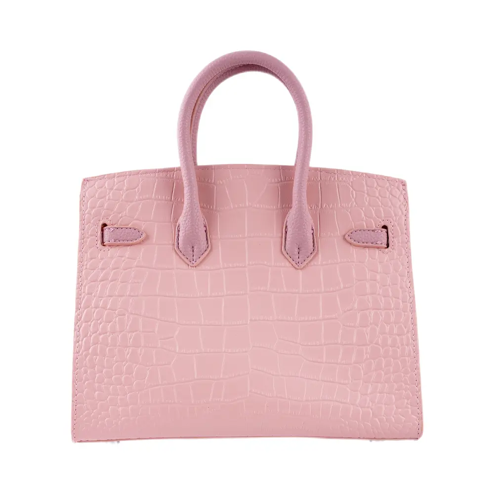 Kiara (M) - Pink Premium cowhide leather sling Bag for women| spacious everyday handbag| durable & stylish ladies shoulder bag| Multi-purpose bag for work, travel, sopping - Image 7
