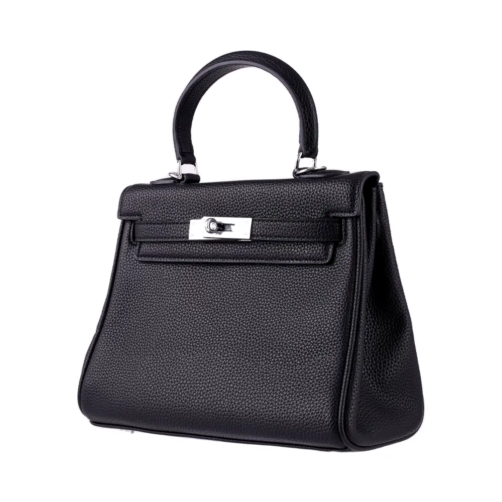 Meilin (M) - Black Premium cowhide leather crossbody Bag for women| everyday handbag| durable & stylish ladies shoulder bags| Multi-purpose bags for work, travel, sopping - Image 6
