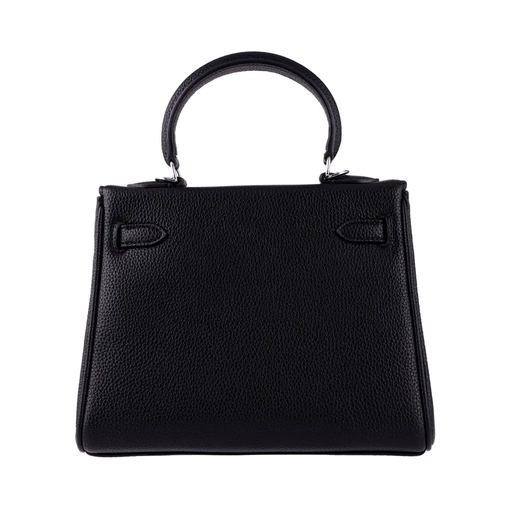 Meilin (M) - Black Premium cowhide leather crossbody Bag for women| everyday handbag| durable & stylish ladies shoulder bags| Multi-purpose bags for work, travel, sopping - Image 7