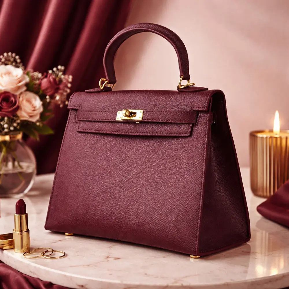 Meilin (M) - Dark Brown Premium cowhide leather crossbody Bag for women| everyday handbag| durable & stylish ladies shoulder bags| Multi-purpose bags for work, travel, sopping - Image 2