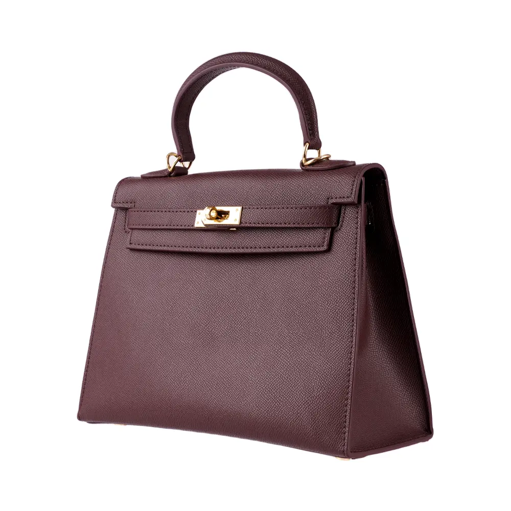 Meilin (M) - Dark Brown Premium cowhide leather crossbody Bag for women| everyday handbag| durable & stylish ladies shoulder bags| Multi-purpose bags for work, travel, sopping - Image 6