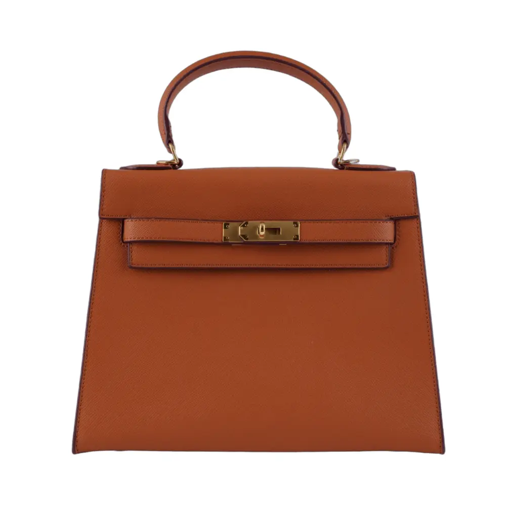 Meilin (M) - Tan Premium cowhide leather crossbody Bag for women| everyday handbag| durable & stylish ladies shoulder bags| Multi-purpose bags for work, travel, sopping - Image 9