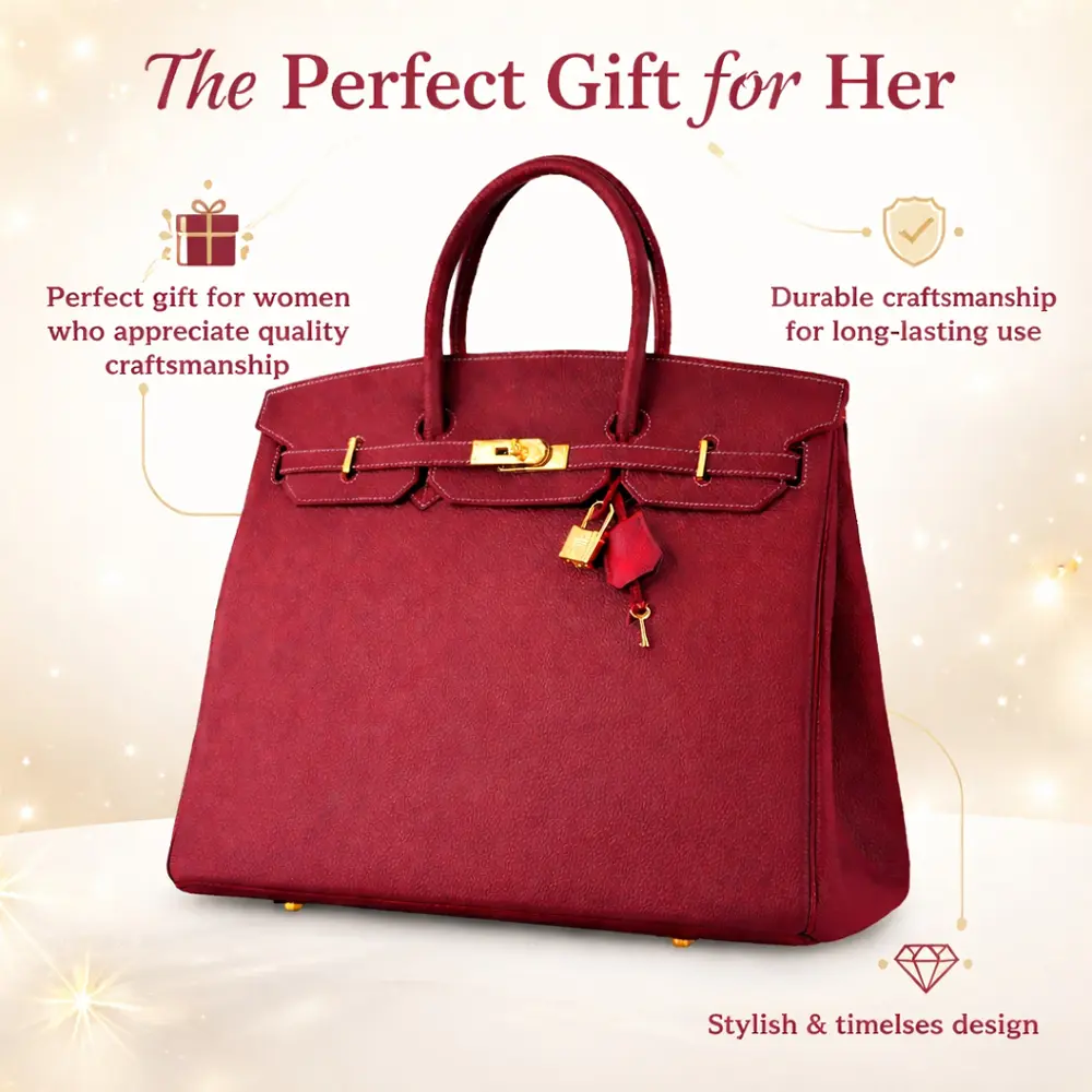 Tammara's Wine Red Premiun cowhide leather satchel Bag for women|Spacious everyday handbag| durable & stylish tote bags| Multi-purpose bags for work, travel, sopping - Image 4