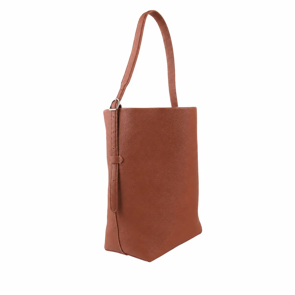 Naira - Tan Premium cowhide leather Tote Bag for women|Spacious everyday handbag| durable & stylish ladies shoulder bags| Multi-purpose bags for work, travel, sopping. - Image 6